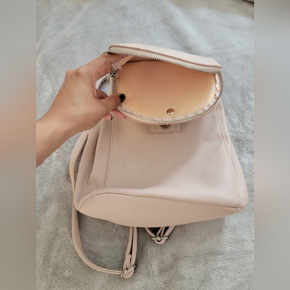 Light Pink Backpack/Purse - Picture 2 of 6